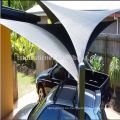 foldable cantilever shades